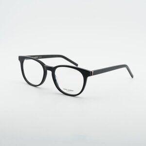 Saint Laurent SL M111 001 Round Eyeglasses Black 52mm Frame